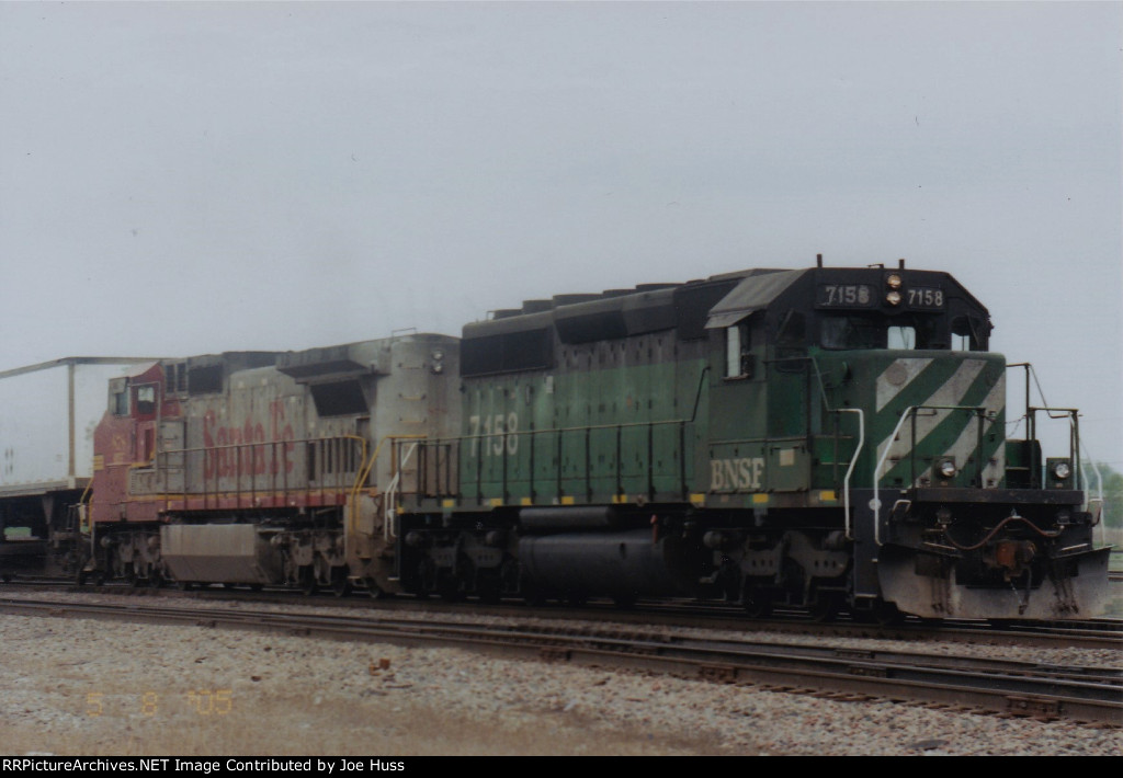 BNSF 7158 East